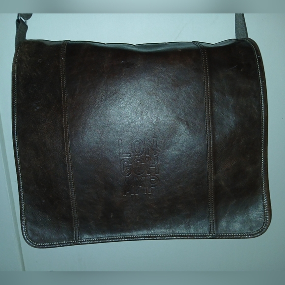 Longchamp Cavalier Messenger Bag, Chocolate Brown - Picture 9 of 13